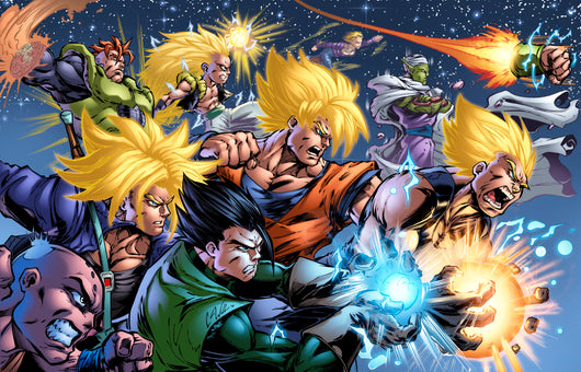 DBZ (Warriors) Print 11x17 – cdubbart - Main Image