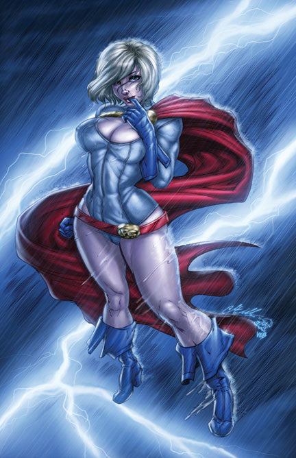 Power Girl Print - 11x17