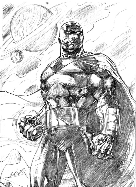 Space Ghost - Original Pencils