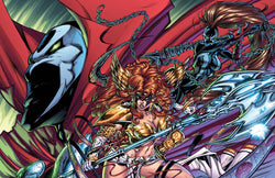 Spawn's Angels Print - 11x17