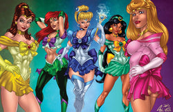 Princess Scouts Batch 1 Print - 11x17