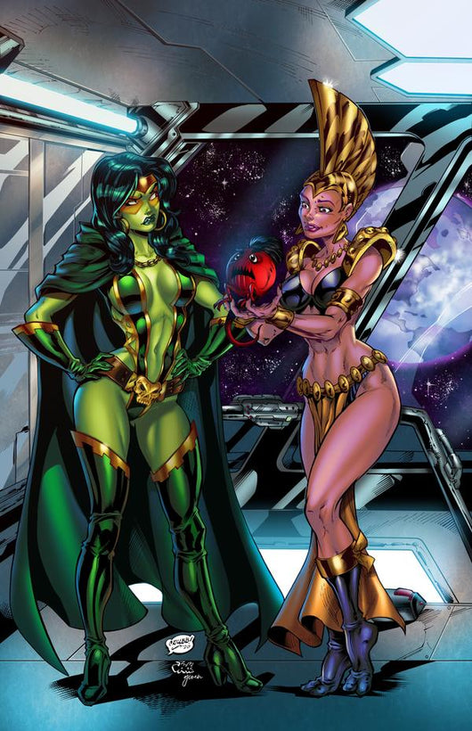 Gamora & Bereet (Guardian Gals) - 11x17