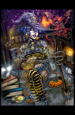 Summons: Kristine Halloween Print