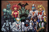 Manga Warriors Print - 11x17